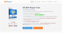 Desktop Screenshot of msbkfrepairtool.com